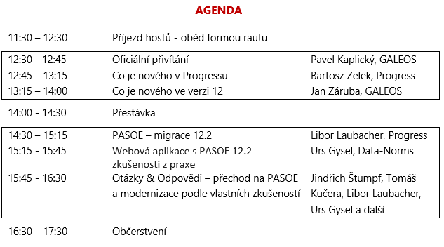 Agenda